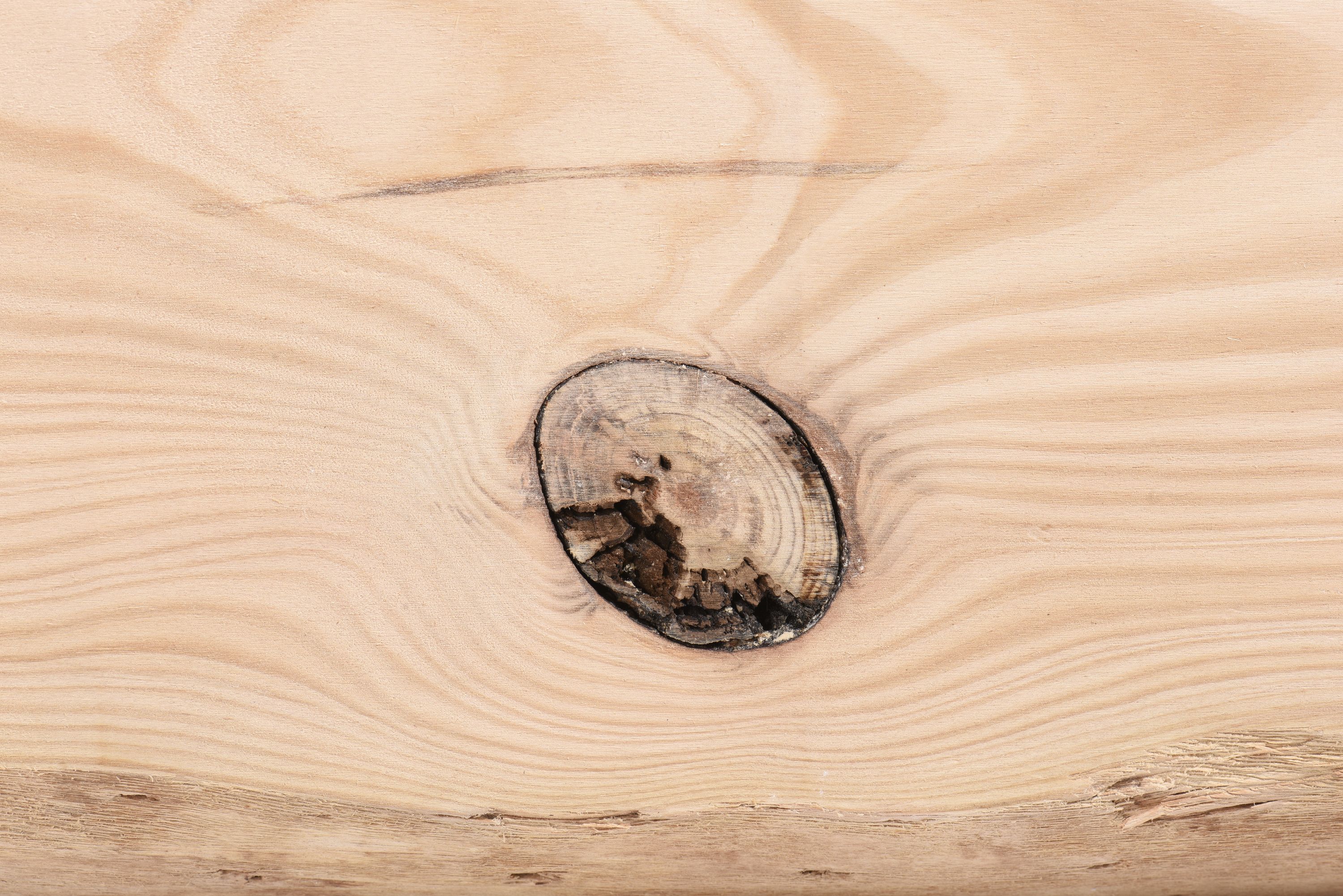 Tavola di pino grezzo naturale rustico non rivestito FINSA, L.120 x l.30 cm - 2