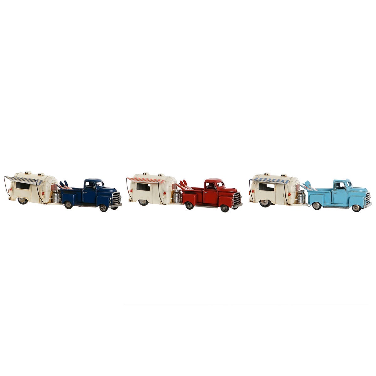 Figura decorativa home esprit 32 x 8 x 9 cm (3 unidades)