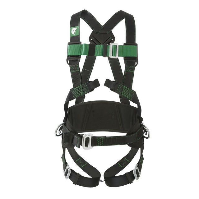 Harnais antichutes avec ceinture de maintien Coverguard POLARIS Noir / Vert Unique