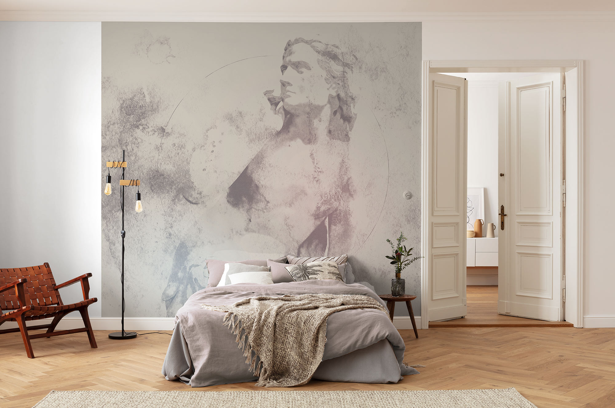 Papel pintado no tejido panorámico de komar - eve - talla: 300 x 280 cm