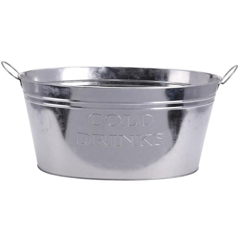 *BARREÑO OVAL ZINC 50x35 CM - 2