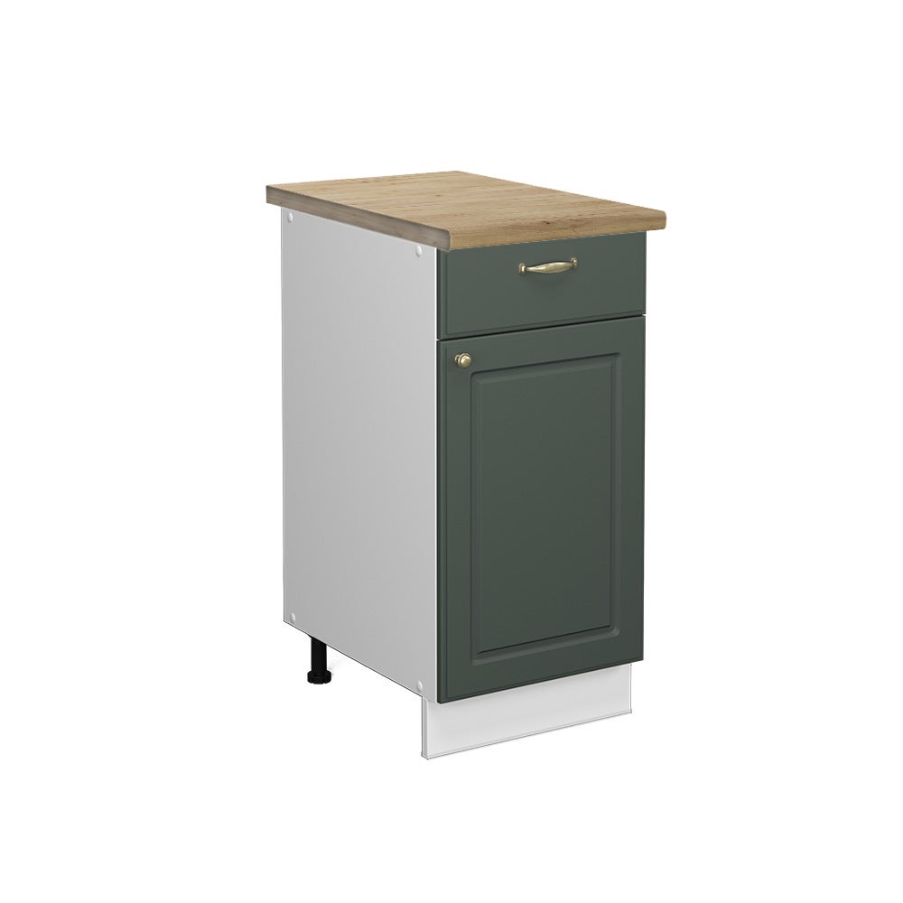 Vicco Szafka dolna do kuchni Fame-Line, Green Gold Country, 40 cm , BP Dąb