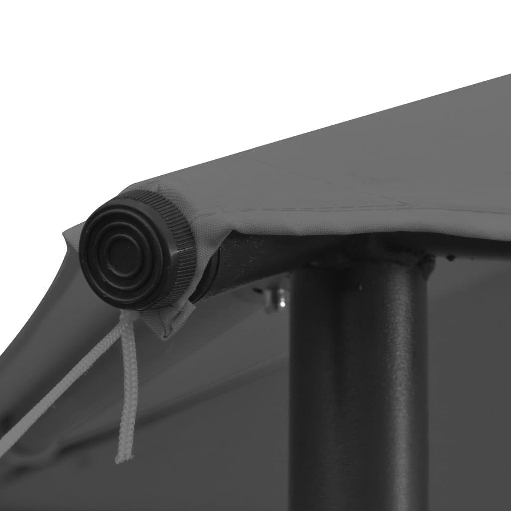 Maison Exclusive - Gazebo da Giardino 4x4x3 m Antracite 180 g/m² - 5