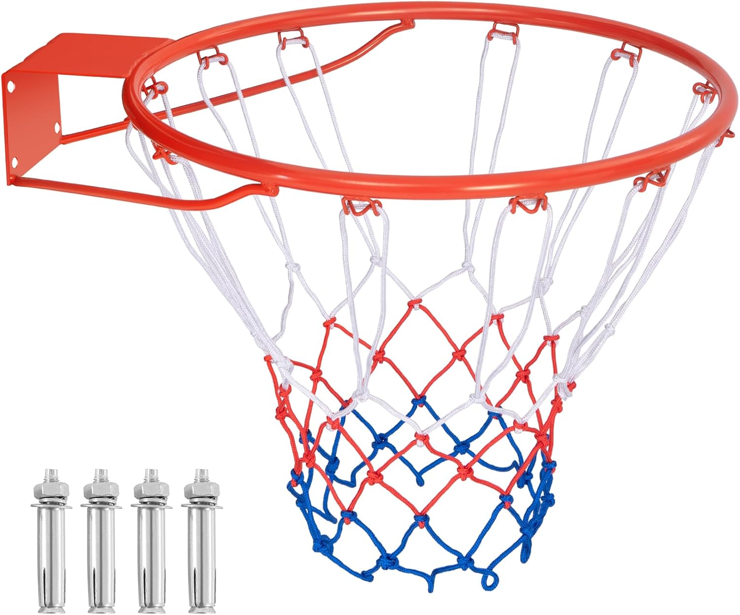 Filet Jante Panier de Basket Anneau Suspendu 45 CM avec Filet, Jante de Basket-Ball ...