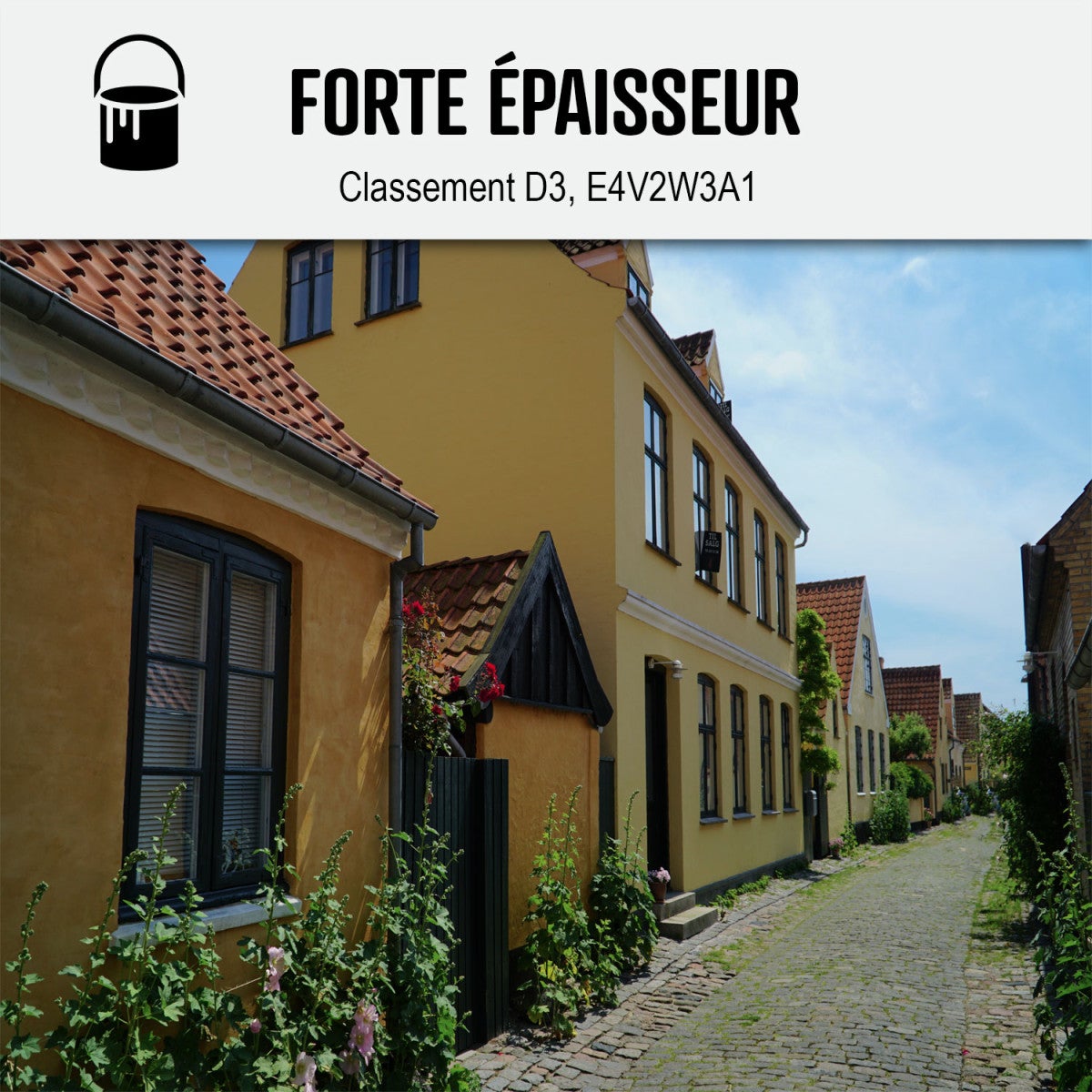 Pittura acrilica per esterni: per facciate esterne e stucco - ARCAFAÇADE RENOV - 10 x 10 L Bianco grigiastro - RAL 9002 - ARCANE INDUSTRIES - 4