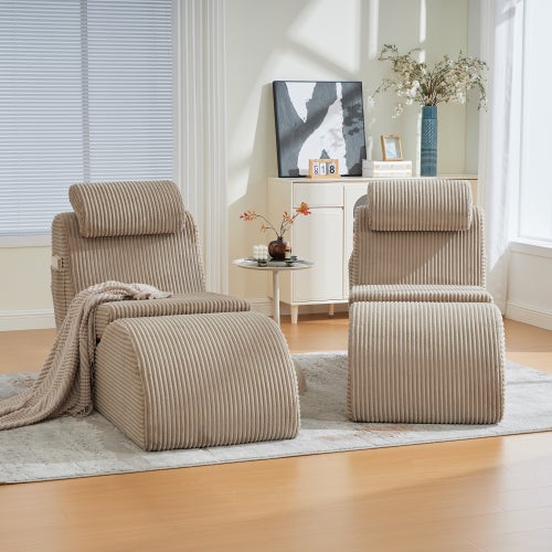 Fauteuil de loisirs moderne au design unique et ergonomique, fabriqué en mousse à compression haute résilience. Coussin d'assise amovible et poche - 6