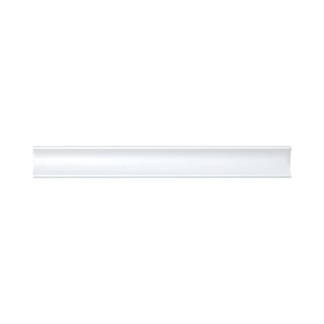 Canaleta interna para revestimento 2,5x20 cm cor Branco brilhante (1peça)