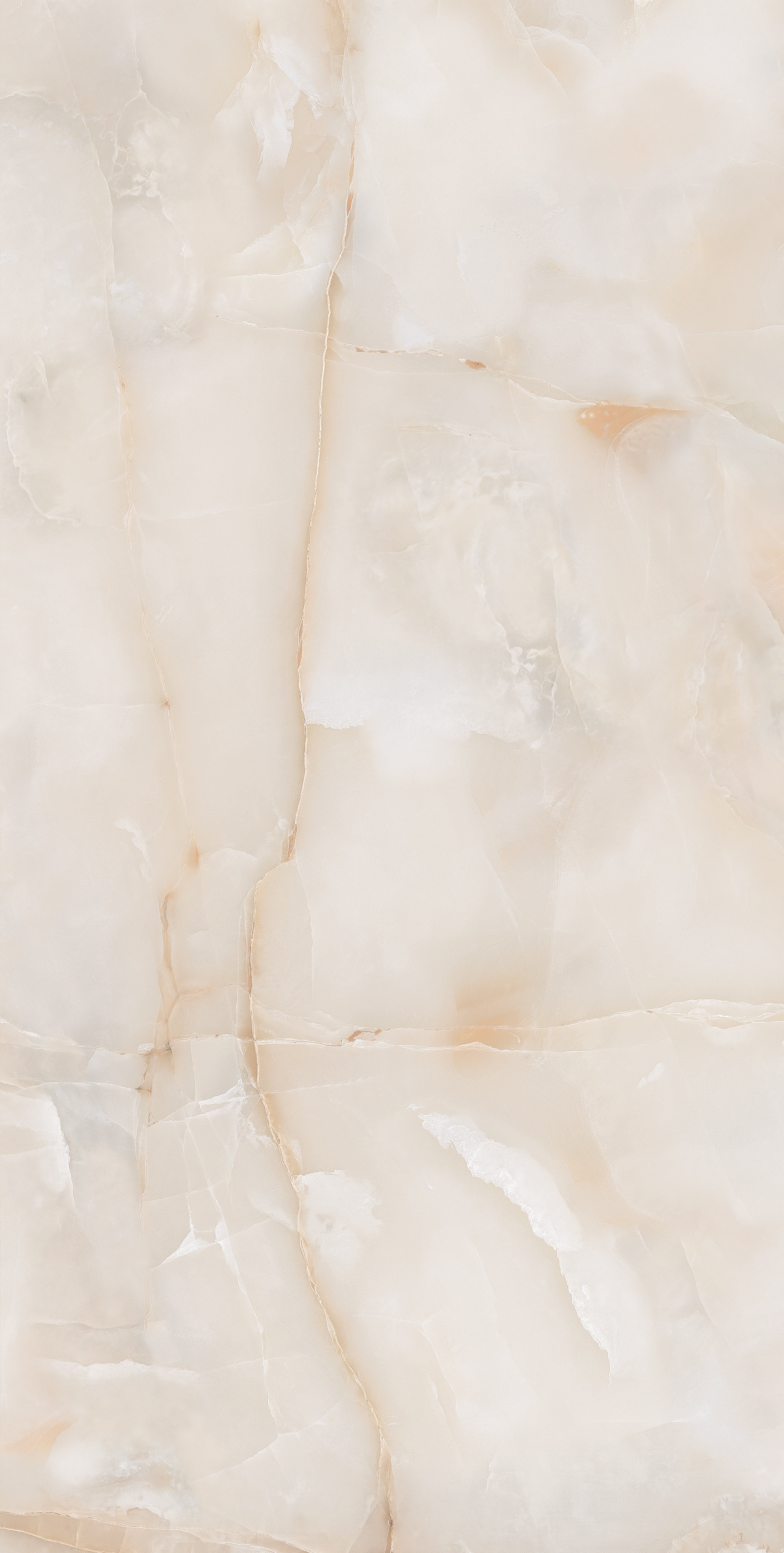Carrelage sol / mur effet marbre beige SUN ONYX l.60 x L.120 cm Brillant QUA - 4
