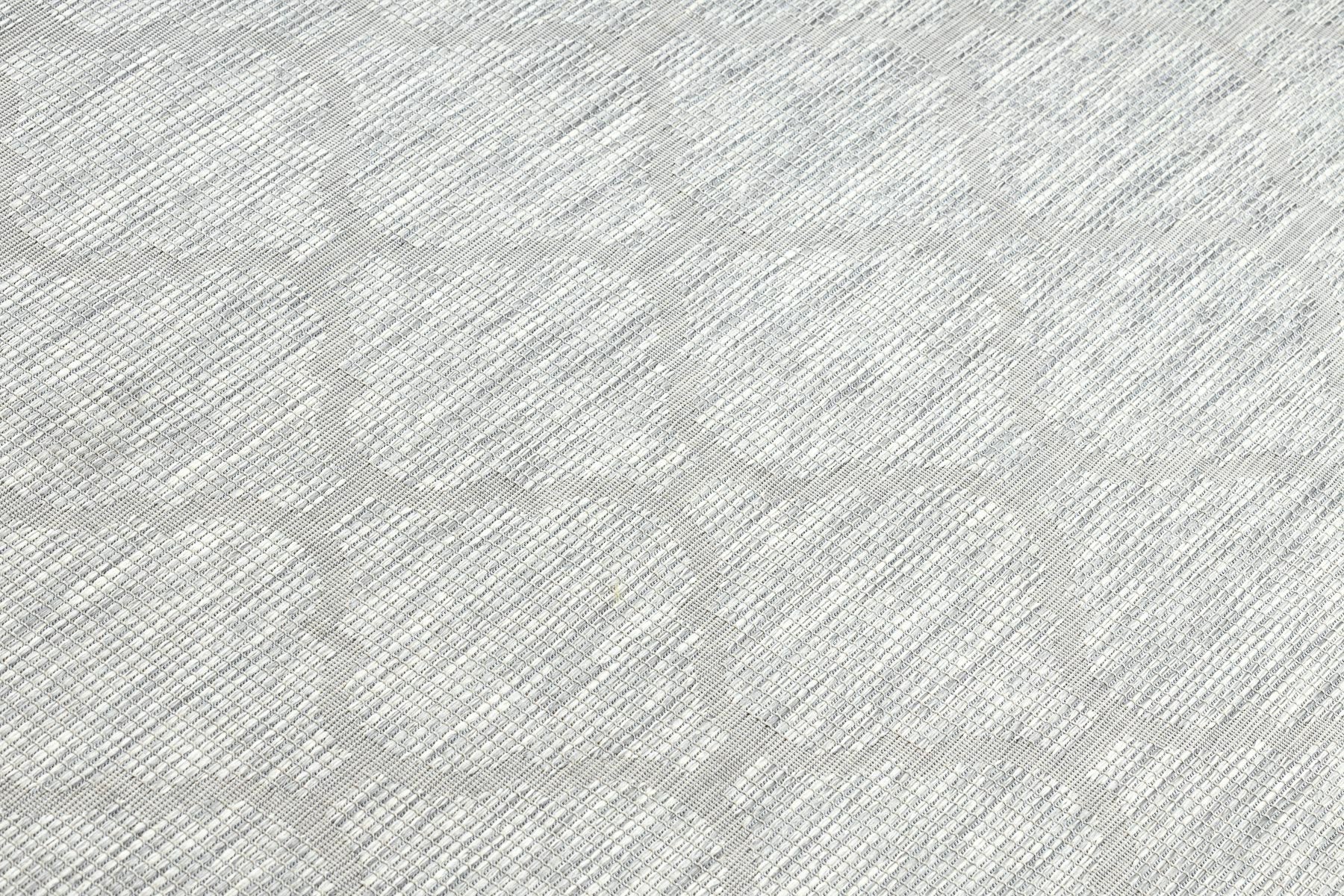 Dywan SZNURKOWY SIZAL płaskotkany PATIO 3069 koniczyna marokańska szary / beż 155x220 cm - 5