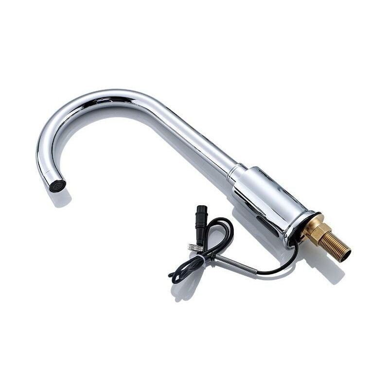 Robinet Intelligent Infrarouge USB – Sans Contact, Économie D'Eau, Rotatif Pour Cuisine & Salle De Bain
