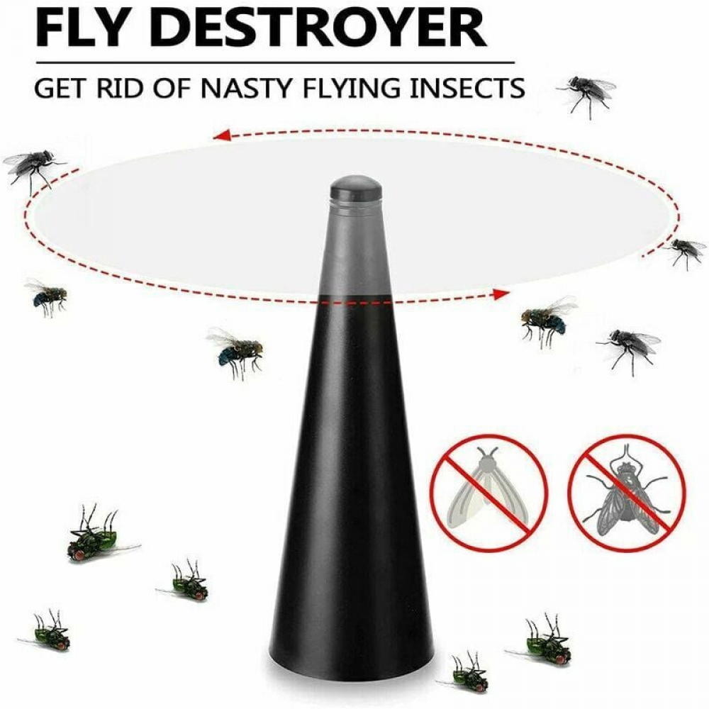 Deux ventilateurs anti-mouches peuvent efficacement éloigner les mouches et les insectes. - 5
