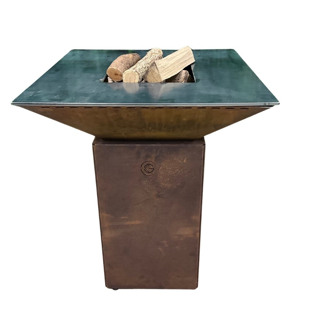 GRILL CHIC MINI CEVENOL Simple Cuve Corten - Brasero L - Brasero