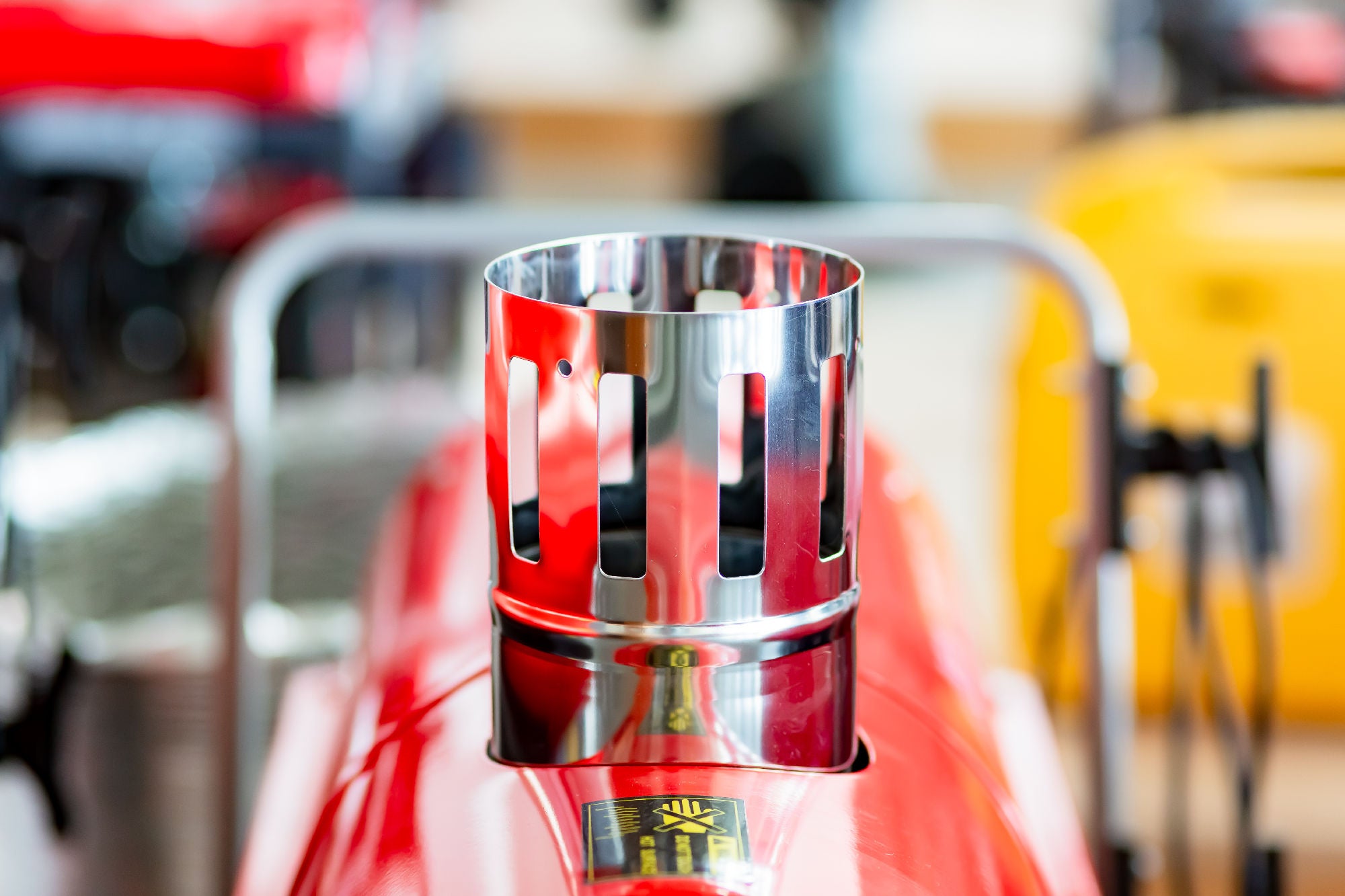 Canon à chaleur fioul 30kW mobile à combustion indirecte et thermostat intégré MW Tools WDI100 - 3