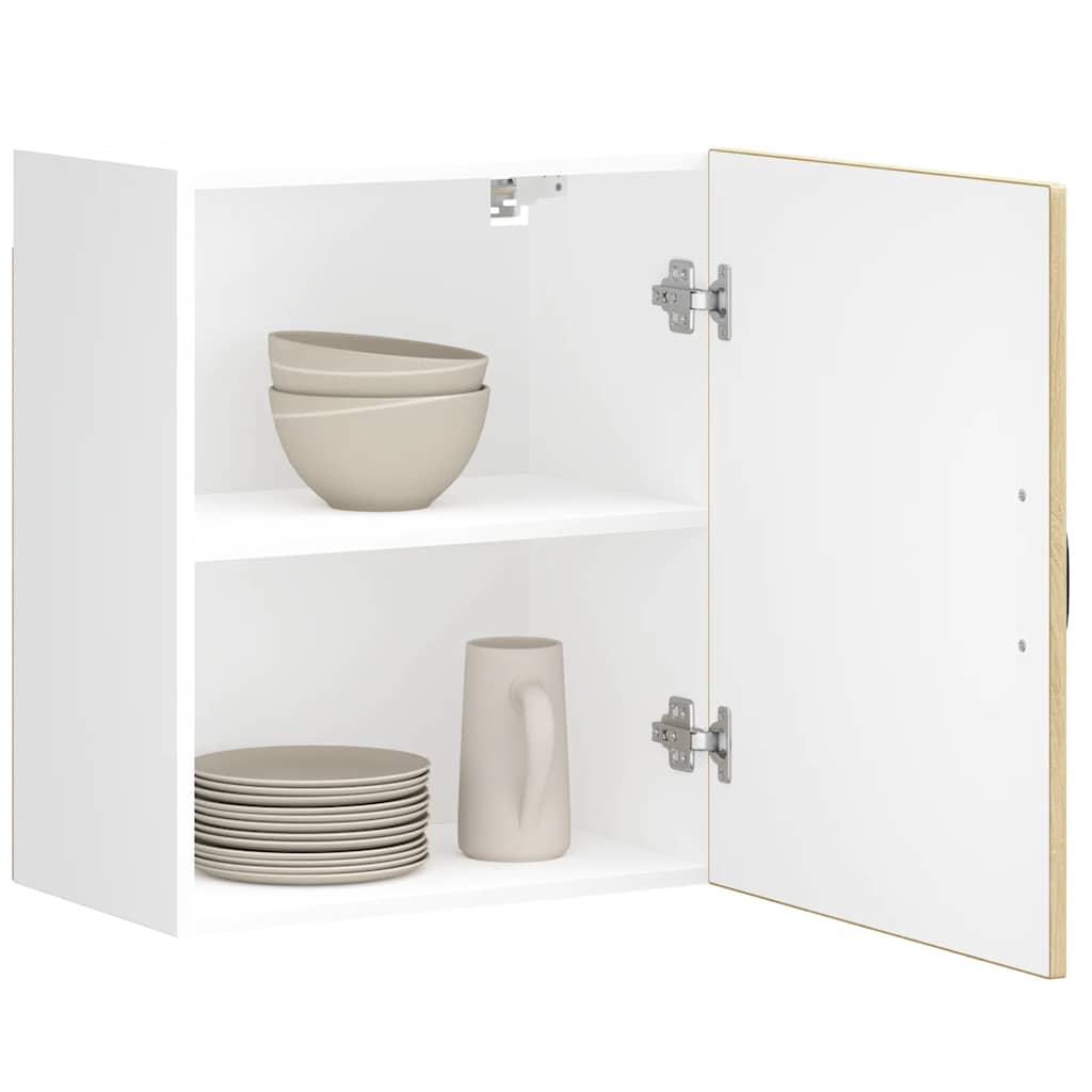 Meuble Mural De Cuisine | Armoire De Cuisine Blanc 60 X 31 X 40 Cm Bois Ingenierie 98674011 Meuble Mural De Cuisine | Armoire De Cuisine Blanc 60 X 31 X 40 Cm Bois Ingenierie 98674011