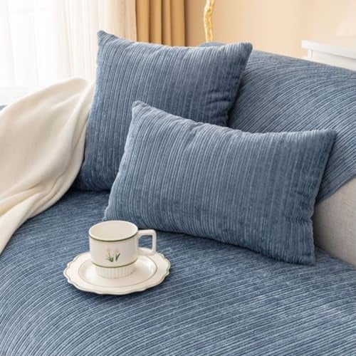 Cuscino protettivo per divano, cuscino di protezione, cuscino in cotone e lino, protezione antigraffio per animali domestici, 70 x 210 cm - 5
