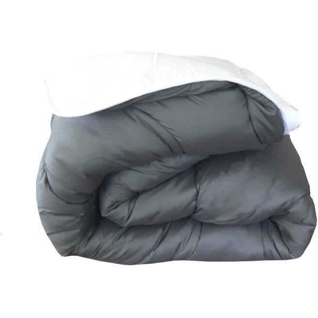 Piumino Abeil Grigio Bianco (140 x 200 cm) - 6