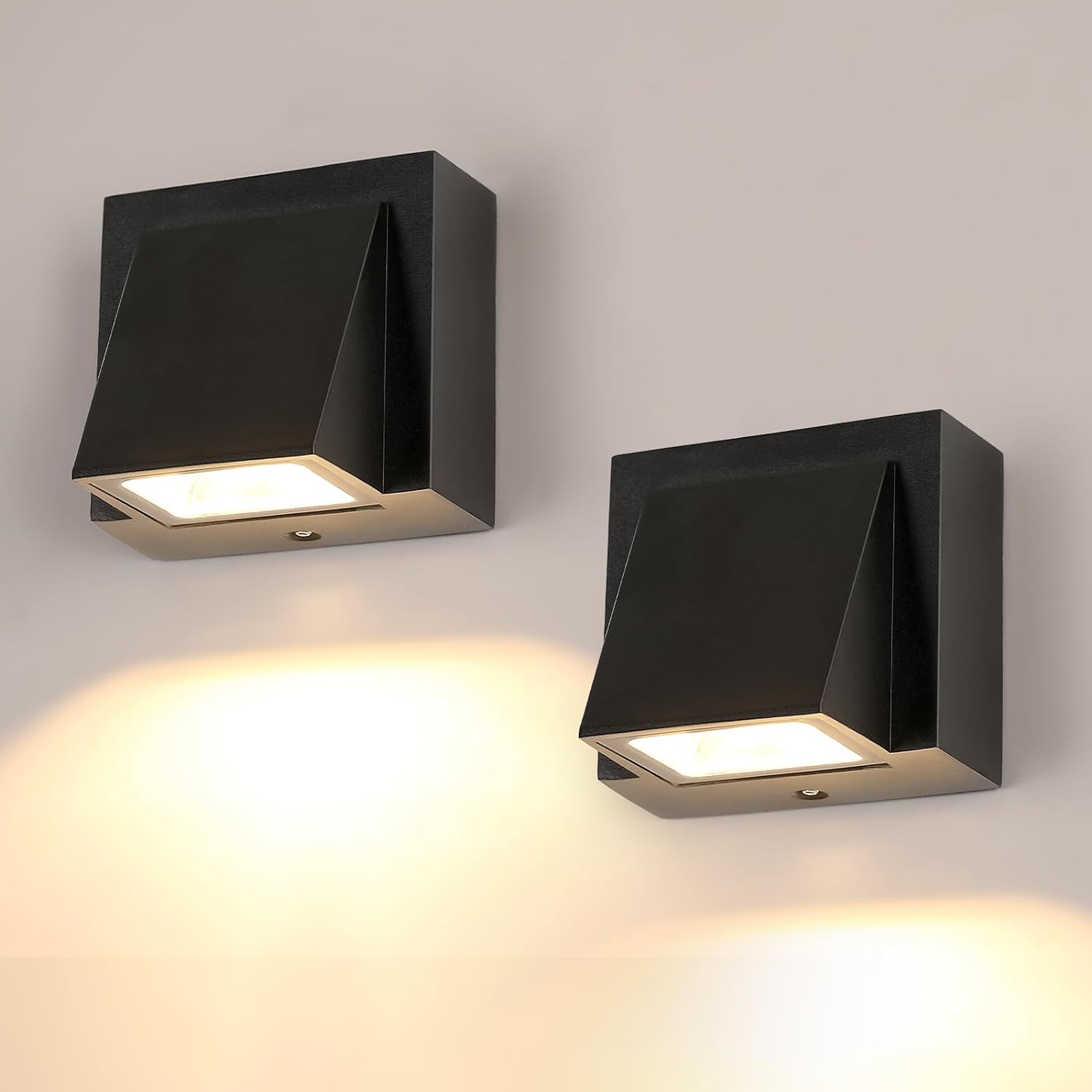 Zewnętrzny kinkiet Kinkiet Ścienny Wewnętrzny/Zewnętrzny, 5W COB Kinkiet Zewnętrzny LED, Ciepłe Białe Światło, 3000K