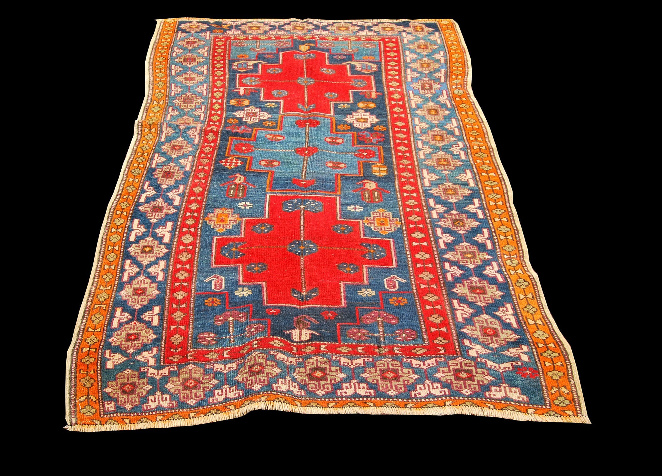 Oryginalny ręcznie robiony dywan orientalny, wymiary: 162x112 cm z certyfikatem autentyczności