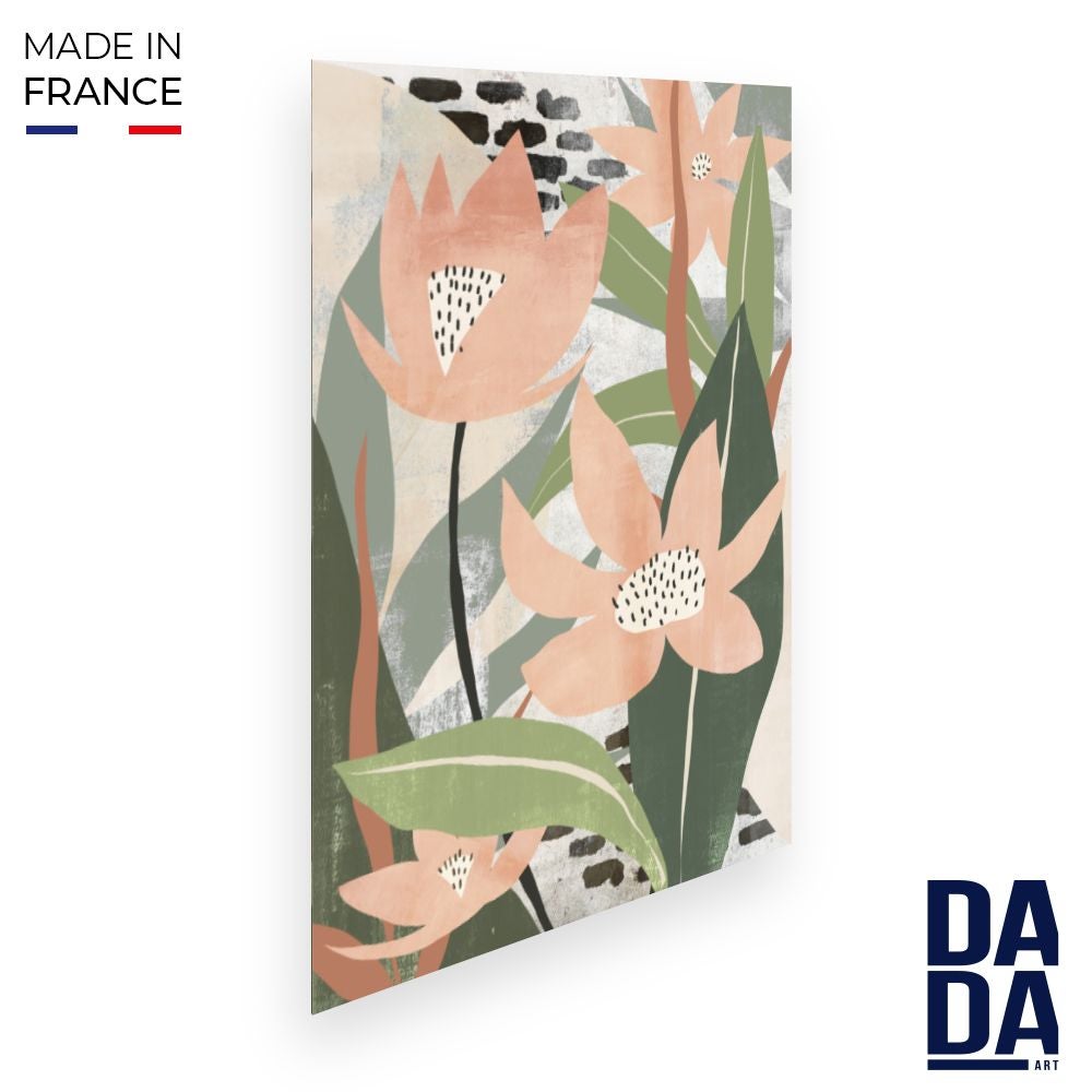 Affiche Fleurs élégantes / 40x50cm / Fabriqué en France / DADA ART