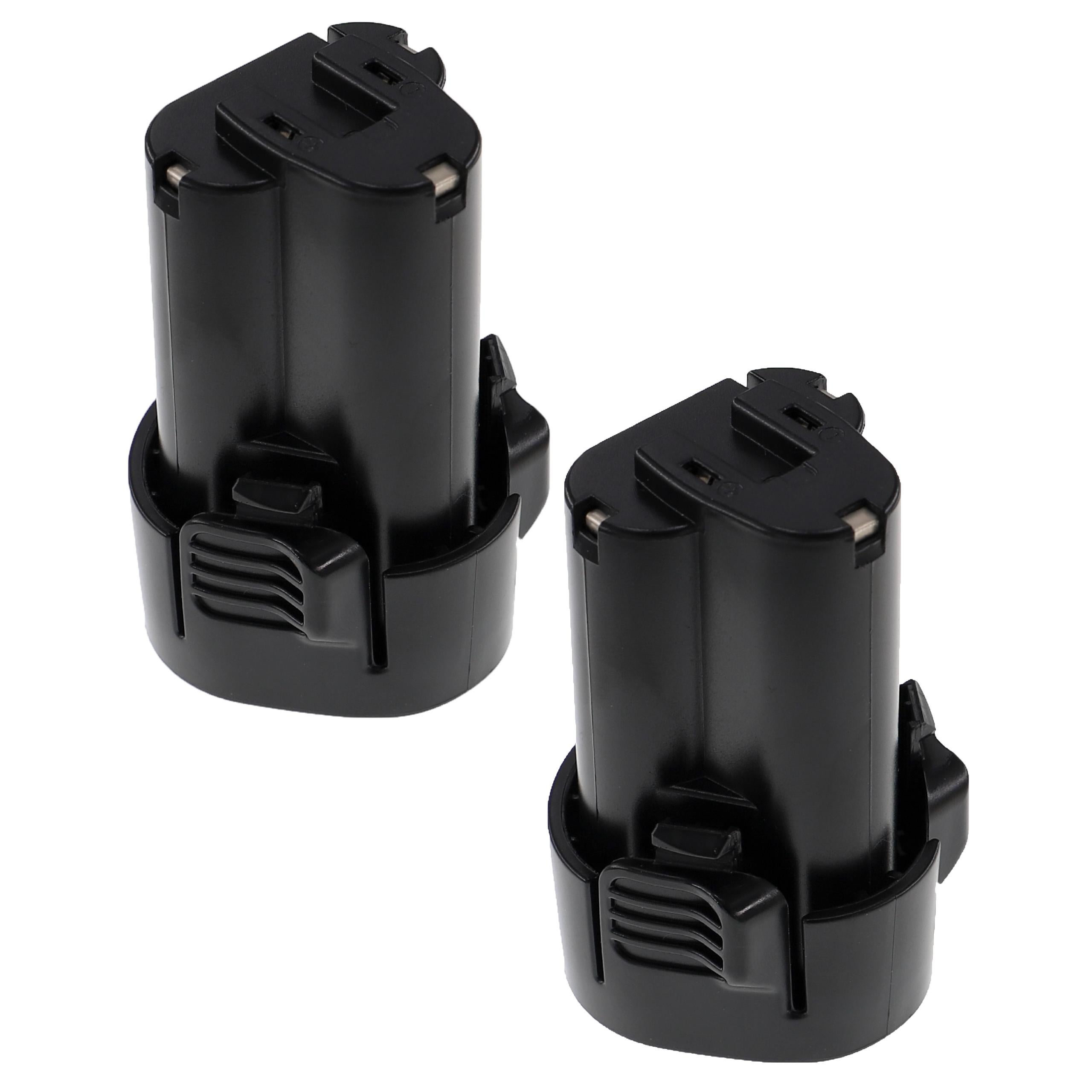 EXTENSILO 2x Batterie compatible avec Makita SH01Z, SH01W, veste chauffante Softshell 10,8 V, STEXMR051 outil électrique (2500 mAh, Li-ion, 10,8 V) - 7