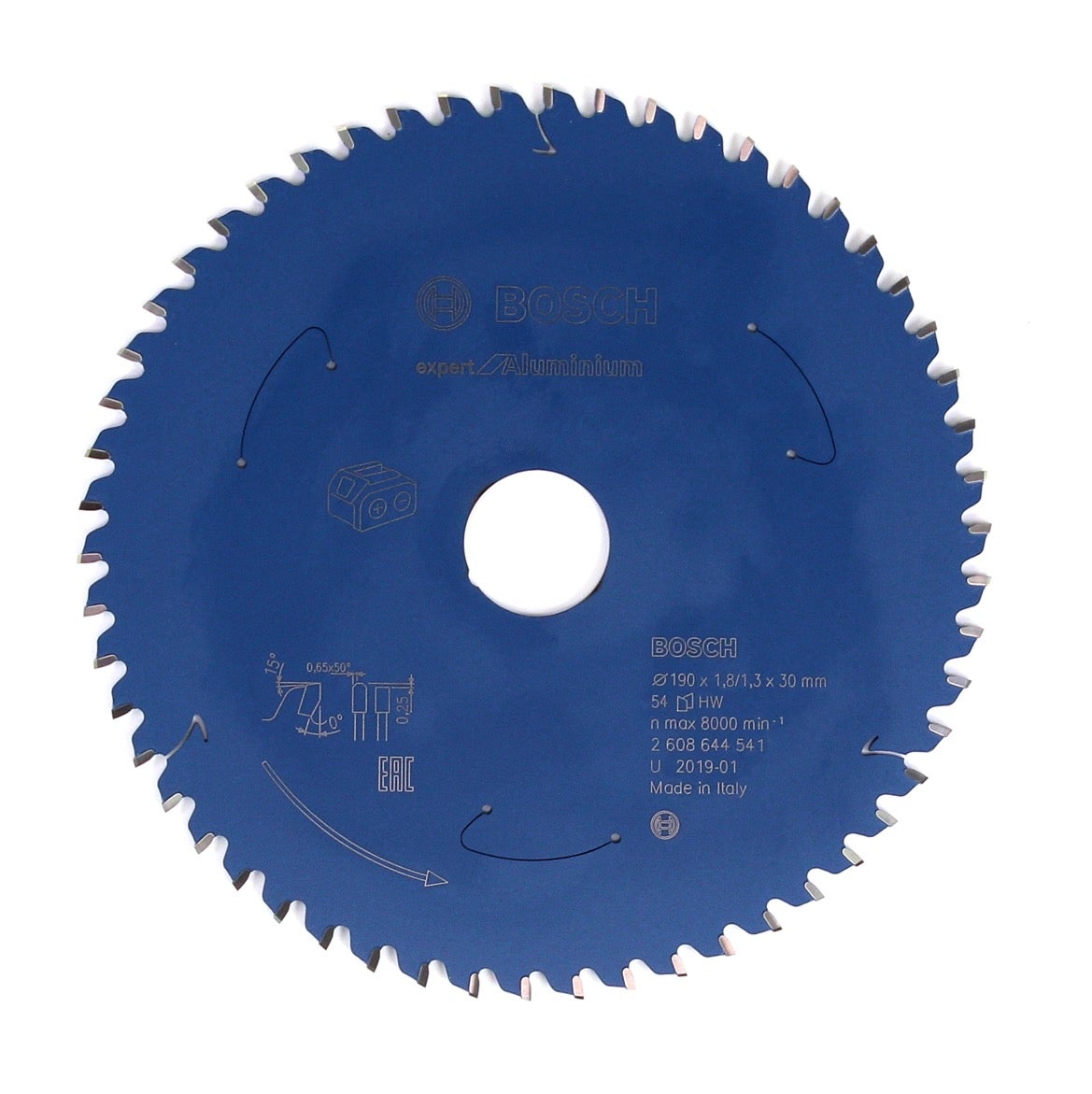 Tarcza do piły tarczowej Bosch MicroteQ 190 mm 54 zęby węglik