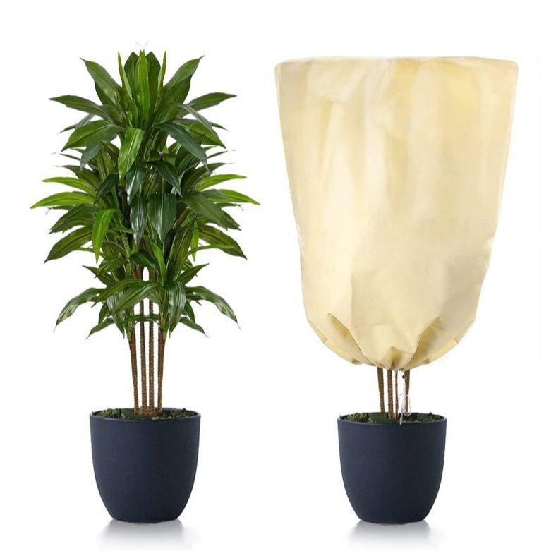 Zimowa ochrona roślin, pokrowiec ochronny przeciw zamarzaniu dla roślin, 240*200cm, złamana biel