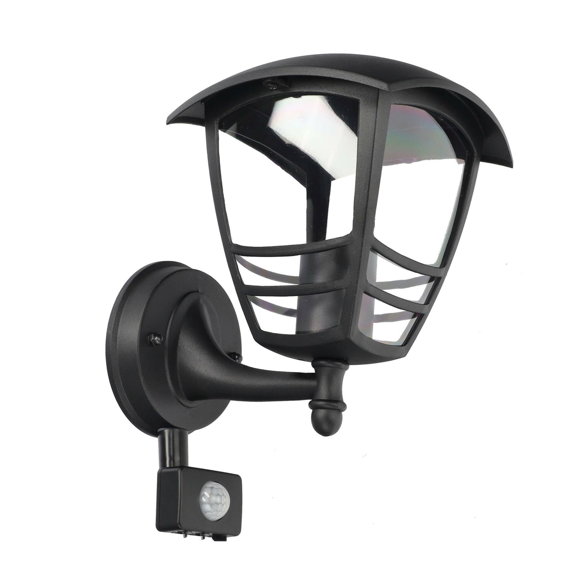 Kinkiet zewnętrzny z czujnikiem ruchu Imma Black Sensor E27 czarny IP44 EDO SOLUTIONS