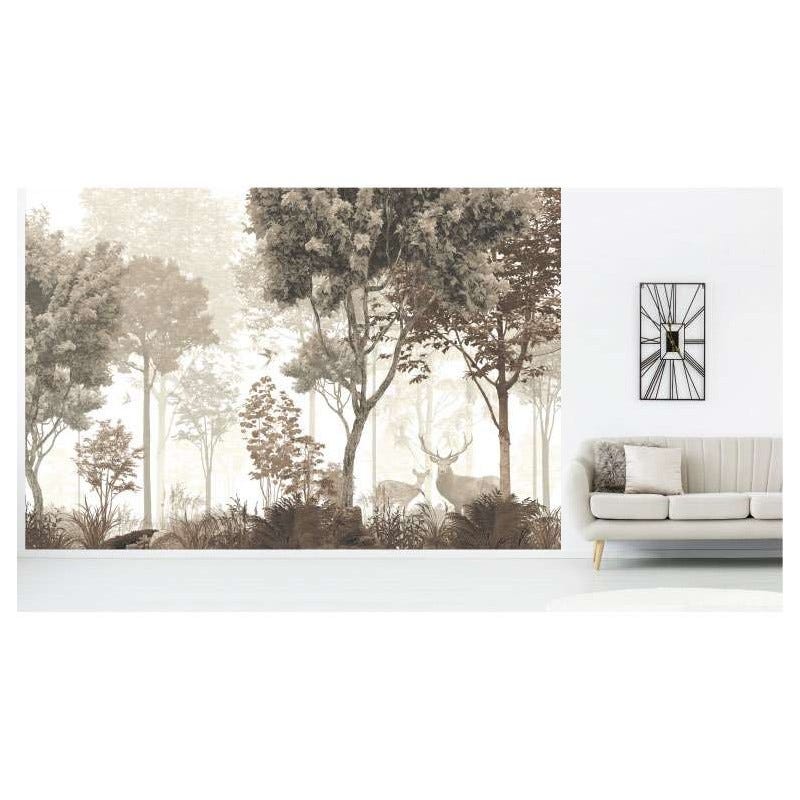 Papier Peint Intissé Fleurs Feuilles Feuillage 300X210 Cm Décoration Papier Peint Intissé Fleurs Feuilles Feuillage 300X210 Cm Décoration