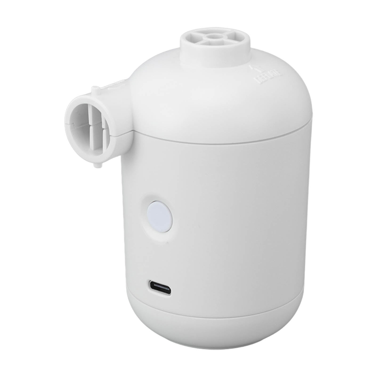 Bomba eléctrica portátil 0,3 psi para bolsas, colchones inflables, flotadores – Mini bomba USB 4 boquillas – ComfortXL - 8