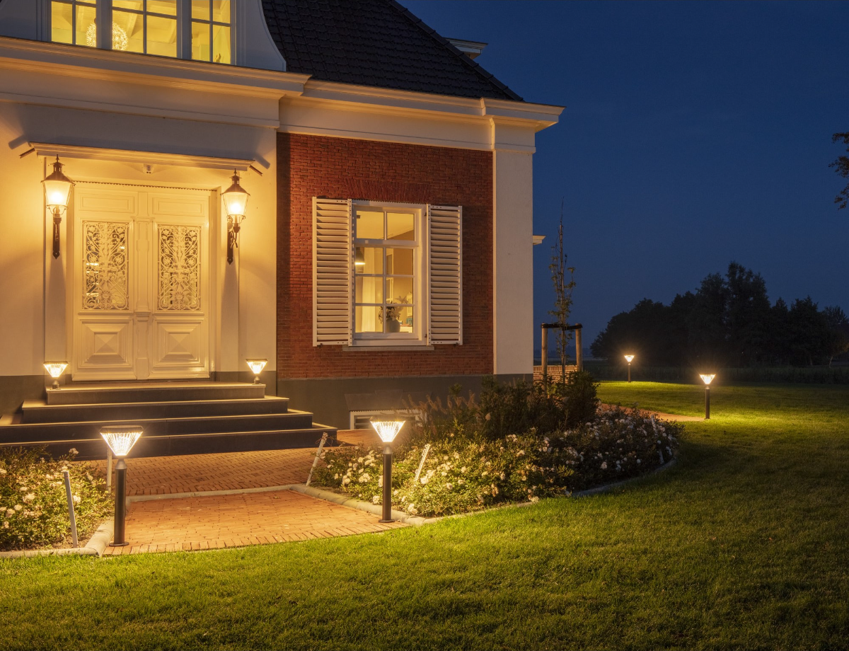 Applique solar Iplux® Paris 37 cm - Alta qualidade - Duração de combustão 15 horas - 6