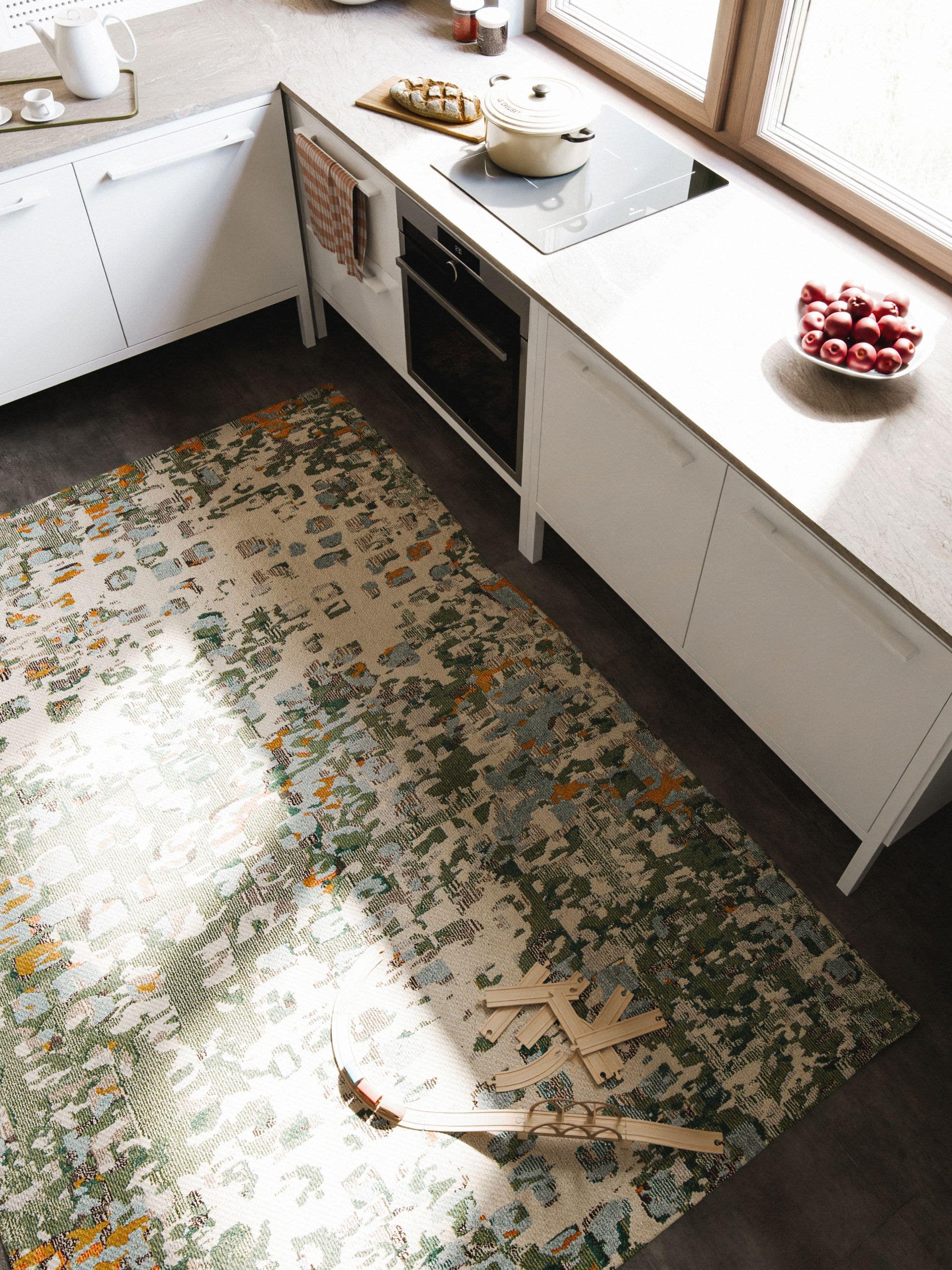 BENUTA - Tapete Casa multicolorido 160x230 cm - 2