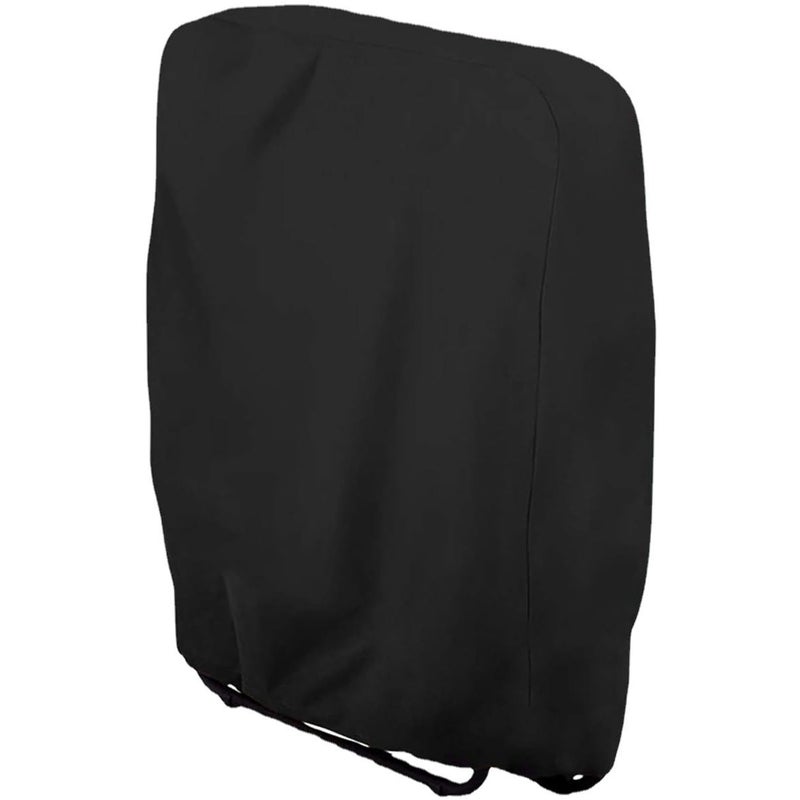 Pokrowiec na krzesło ogrodowe 94 x 34 x 96 cm -Składany -Tkanina Oxford - Pokrowiec ochronny - Akcesoria ogrodowe -Z torbą do przechowywania -Czarny