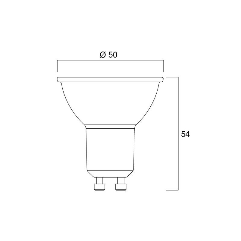 Lampe LED RefLED ES50 345lm 830 36°-0029165 - 2