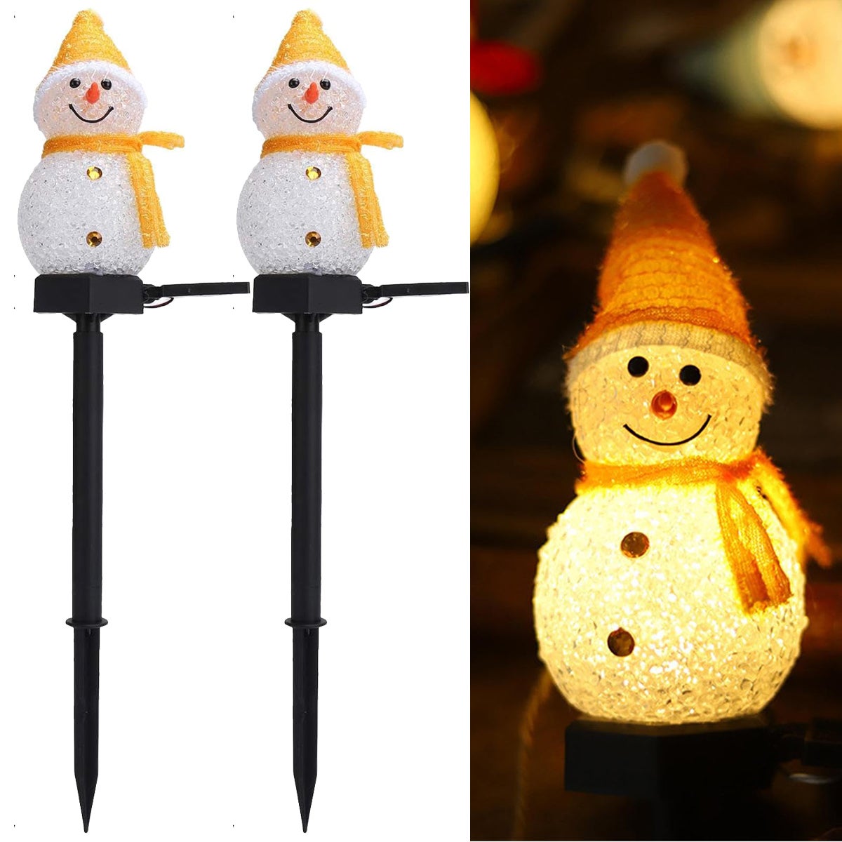 Lot De 2 Lumières De Noël à Suspendre Pour Fenêtre