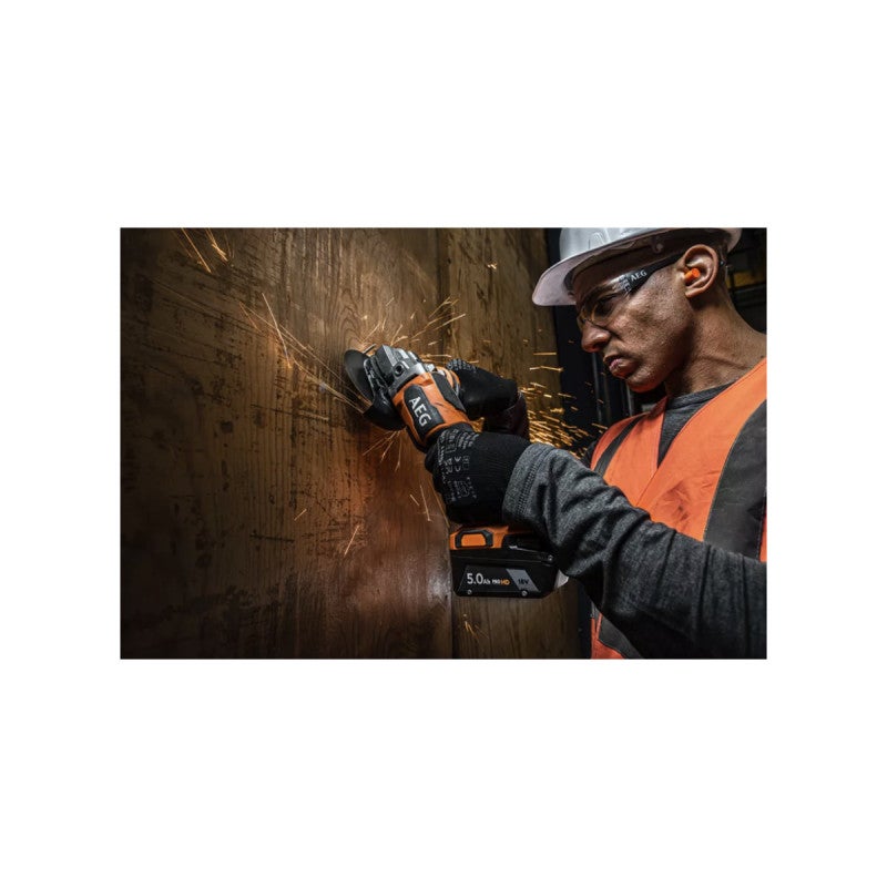 Meuleuse AEG BEWS18-125BLPX2-0 18V Brushless 125mm Sans Batterie, Neuve