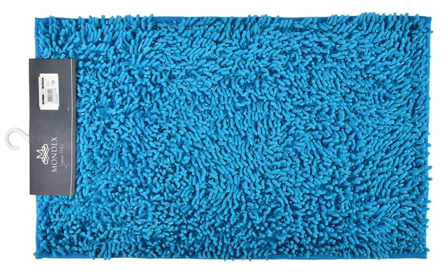 dywanik łazienkowy tekstylny ZAC 50x80 turkusowy 1szt