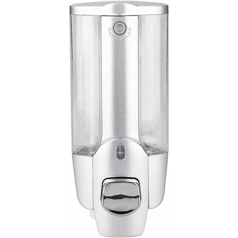 Dozownik mydła w płynie do łazienki, montowany na ścianie, pompka do mydła w płynie (350 ml)