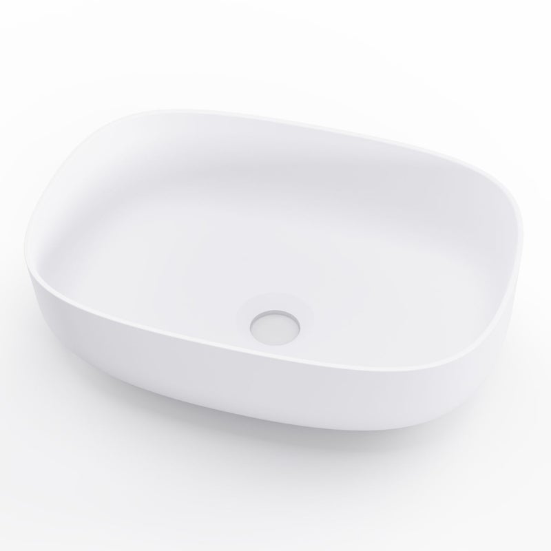 Umywalka nablatowa Solid Vegas matowa 42x12.5x30 cm