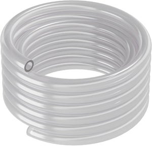 Kesote 16mm(diametro interno) x 20mm(diametro esterno) Tubo Flessibile in PVC, Tubo Trasparente di 2 Metri Ideale per Serbatoio e Acquario