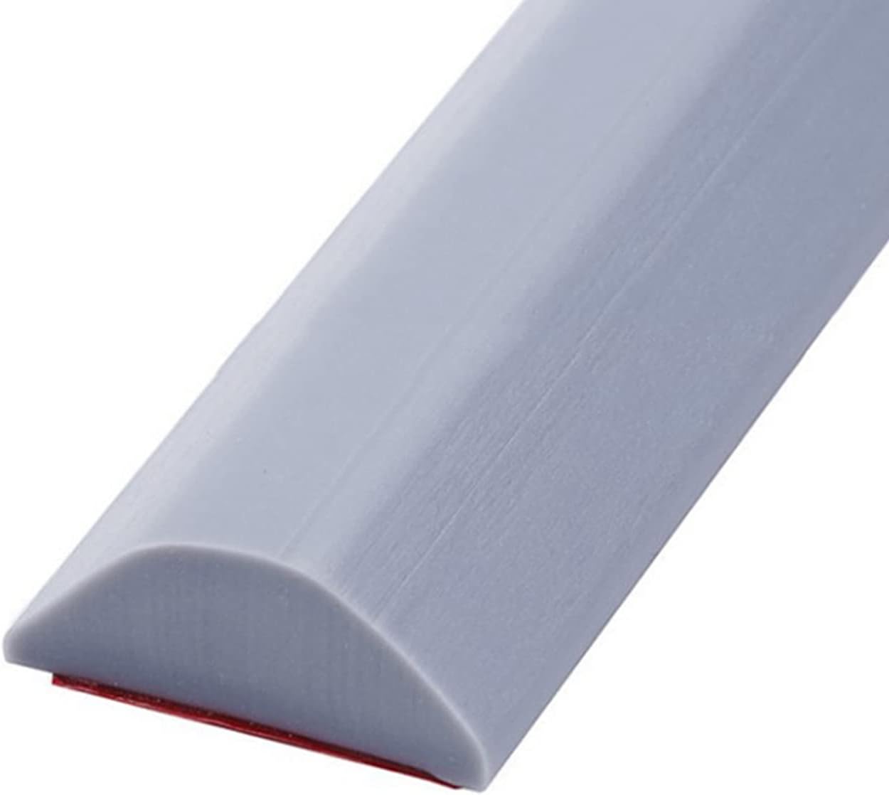 Próg prysznicowy samoprzylepny, bariera wodoodporna, prysznic, 100 cm, wys. 1,5 cm, szary