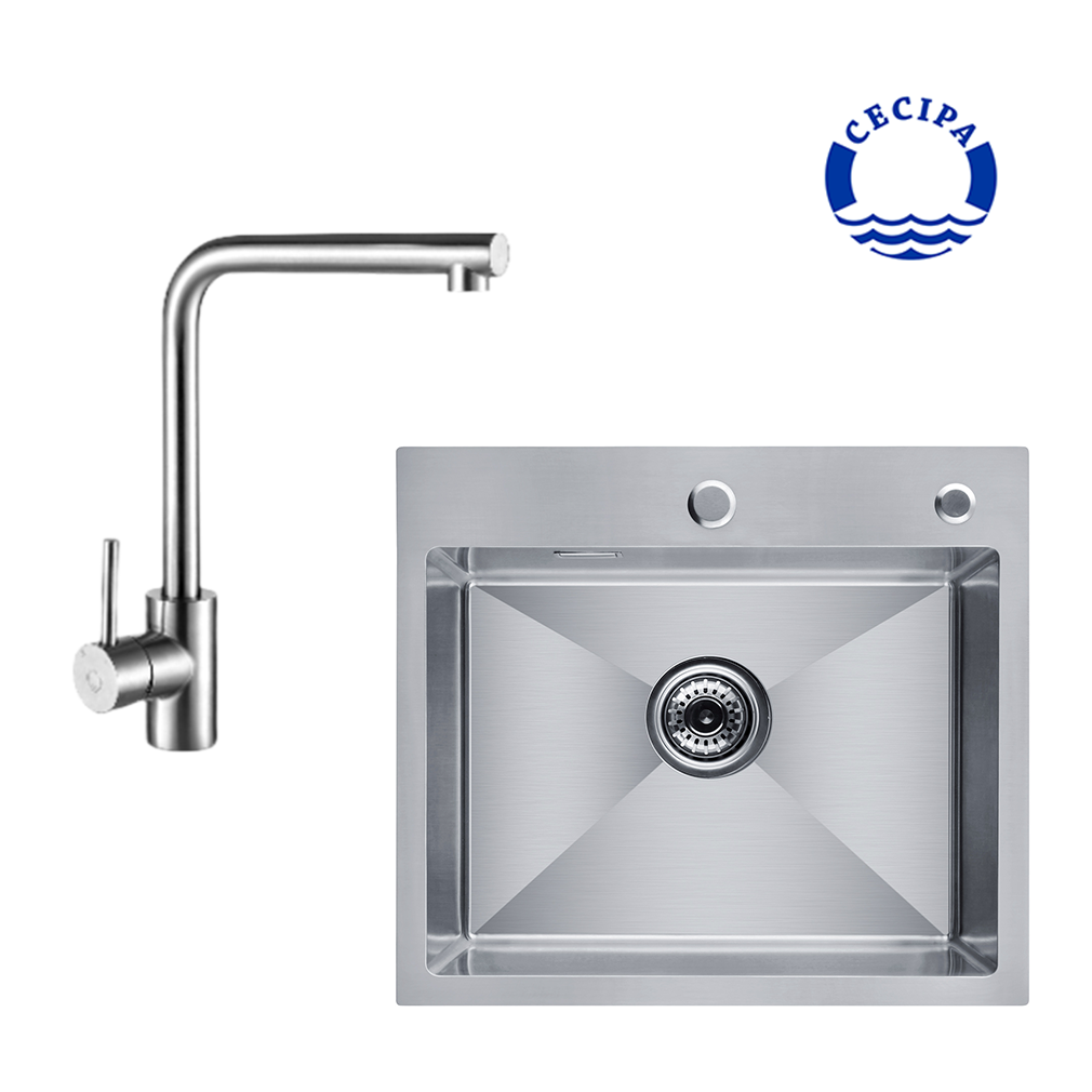 Lavello Rotondo In Acciaio Inox Per Camper/RV - 10 Pollici, Installazione Semplice - Moderno - Foto 11