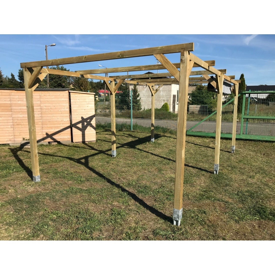 Carport, abri de voiture 3x5.1 m - 15.3 m2 - CAR1 - ALTANKA - 6