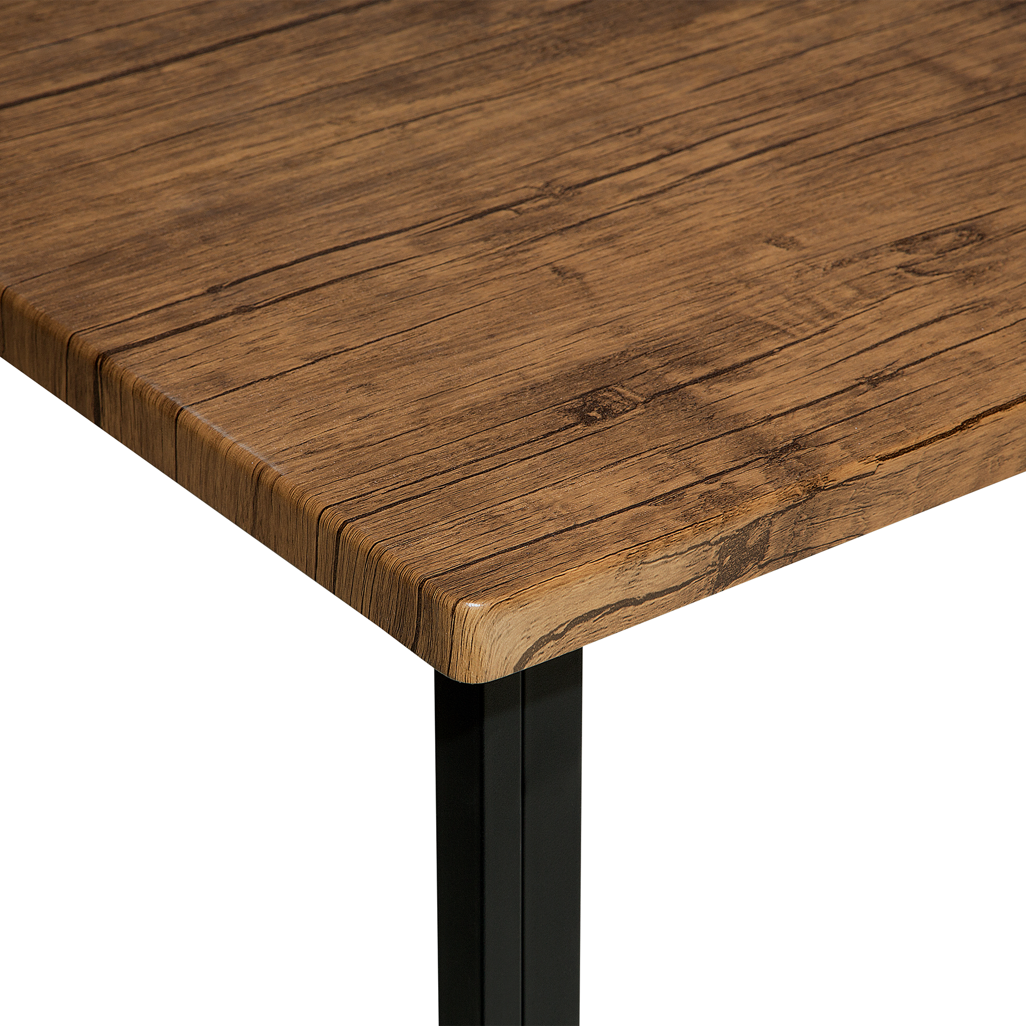 Tavolo da pranzo LAREDO Marrone scuro 150 cm 90 cm - 6