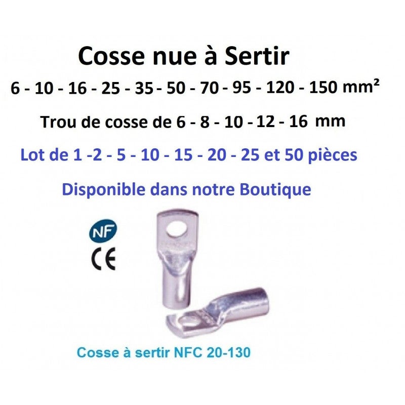 Barrette coupure terre - porcelaine - SIB - 5