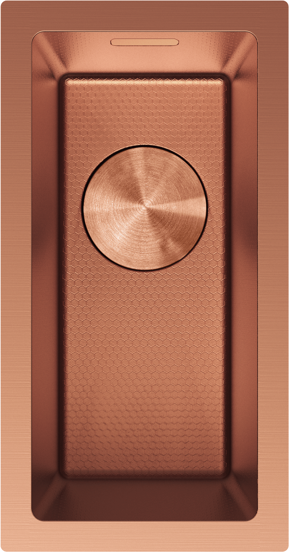 Mexen Trixo zlewozmywak stalowy 1-komorowy 230 x 440 mm, miedź HC - 6411221000-65HC