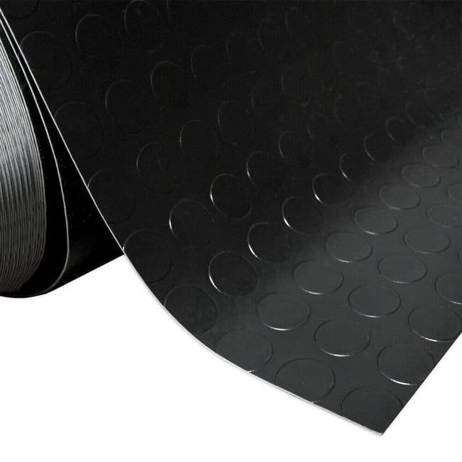 Tappeto In Gomma Antiscivolo Bollato 3mm - 1x3mt Per Garage, Fiere E Eventi - Foto 2