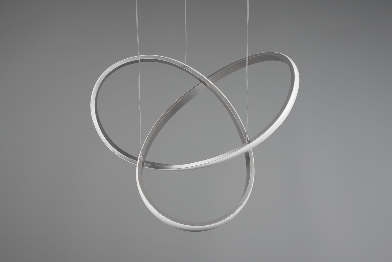 Lampa wisząca Course srebrno-biała LED 27W 4000K 3150lm wym: 150 x 60 x 60 cm metal RL - 4