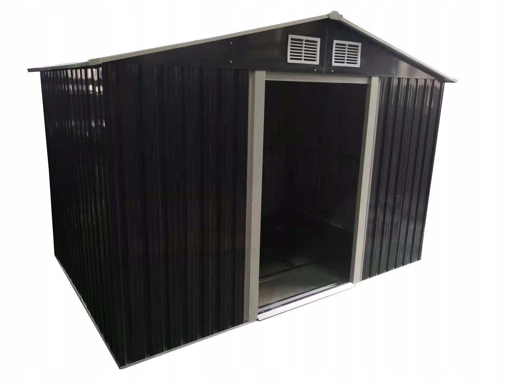 Garaż blaszany domek na narzędzia składzik na drewno 312x257x202 DM1001