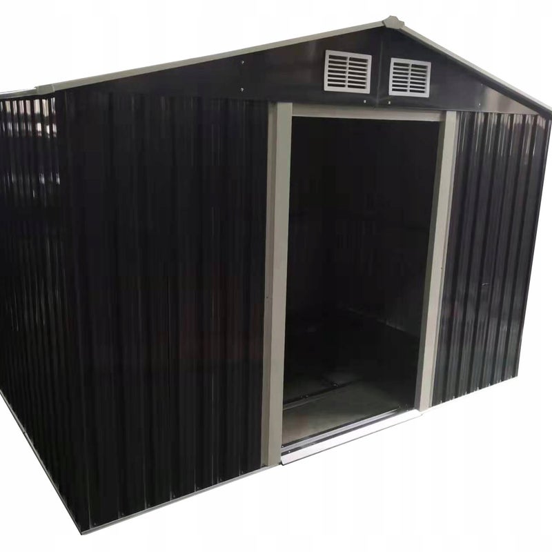 Garaż blaszany domek na narzędzia składzik na drewno 312x257x202 DM1001