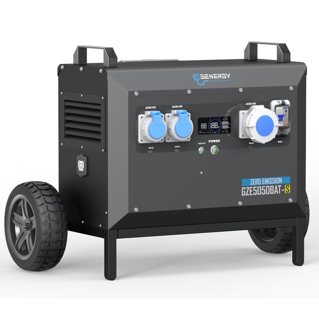 Estação de energia GENERGY GZE5050BAT S-Com potência de saída 5000W(pico 7000W)Bateria 5040Wh-4000 ciclos–gerador solar